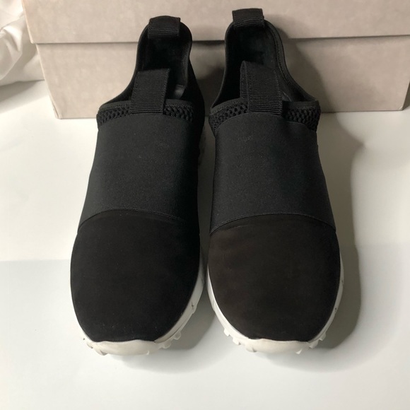 Jimmy Choo Black Slip-On Mens Sneakers Size 9.5 - Picture 3 of 9